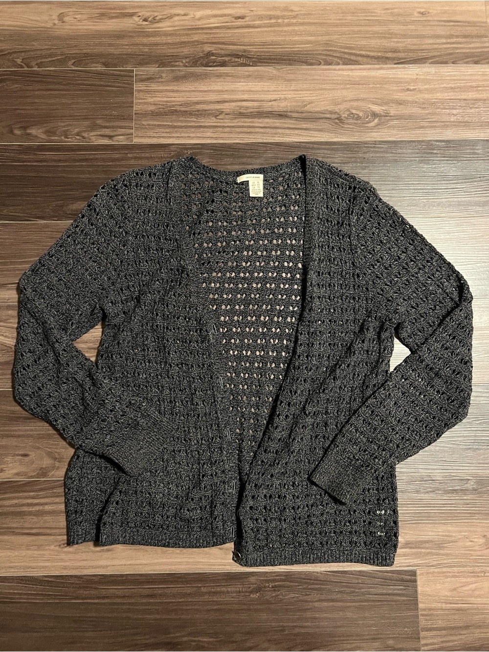 DNKY Knit Cardigan Sweater